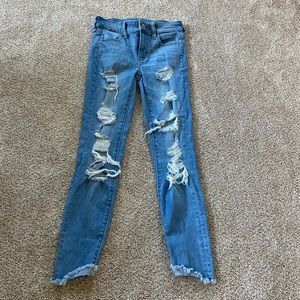 American Eagle jegging crop